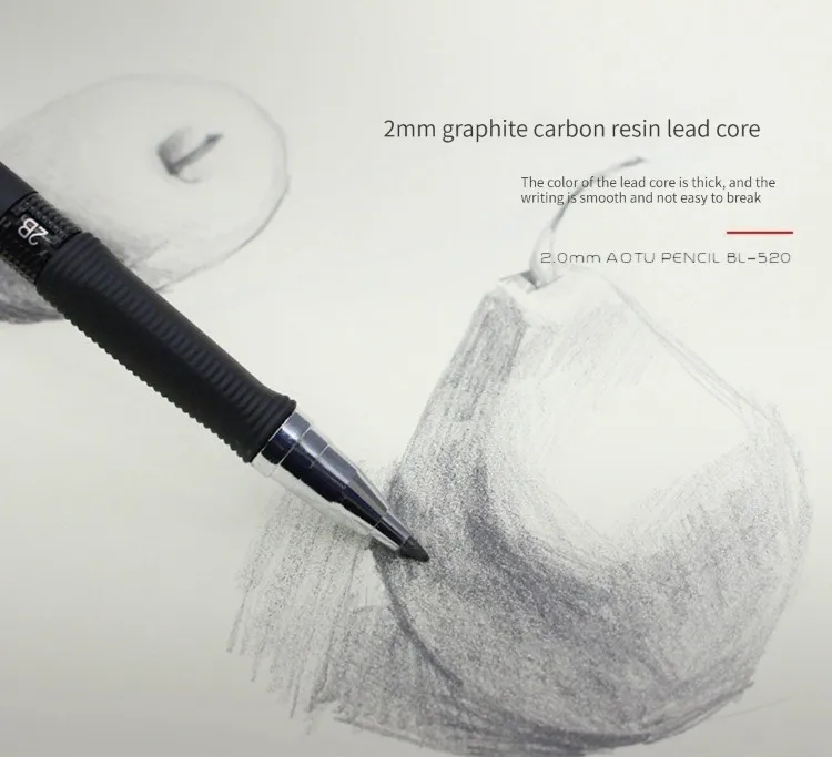 Staedtler Pencil Lumocolor - Mechanische potloodset 2,0 mm met 2B