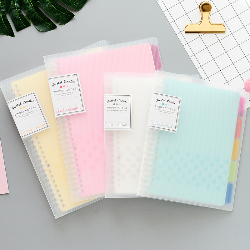 Binder A4 Lever - 1Pc Kokuyo Losse Blad Notebook Pastel