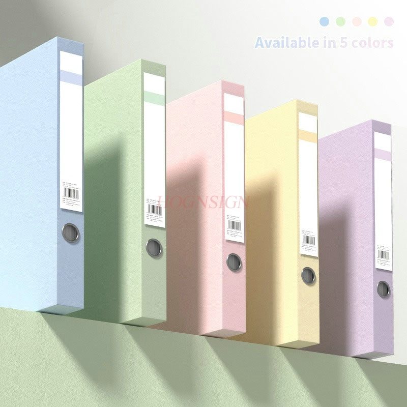 Archive Box Set - 5 stks/set Archiefdoos Opvouwbare documentendoos Kantoorbenodigdheden