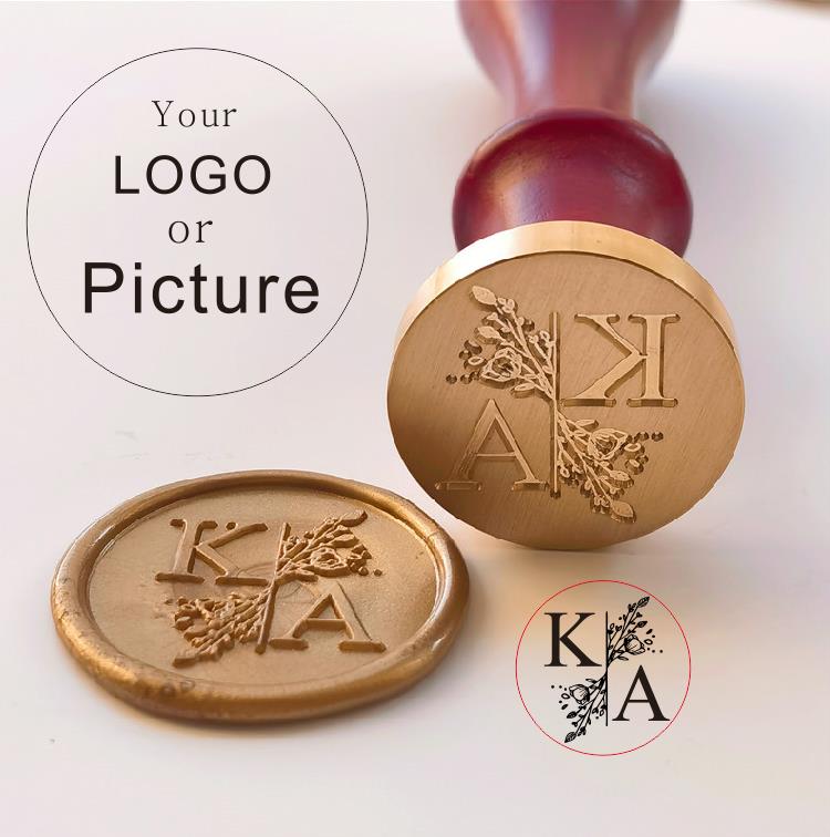 Rubber Date Stamp - Aangepaste zegel lakzegel stempel aangepast met