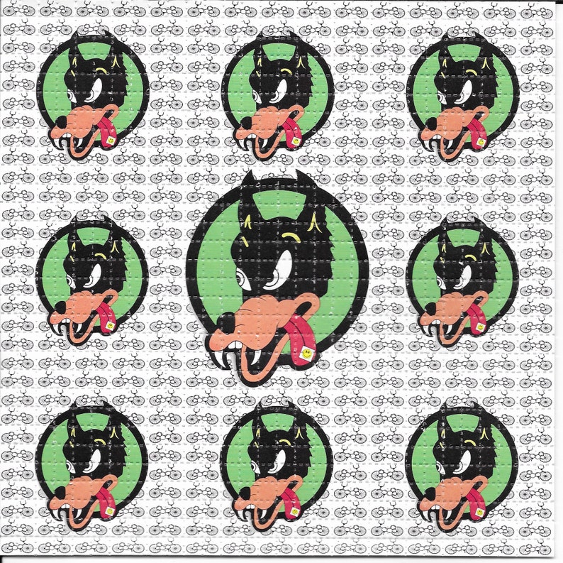 Ink Blotter Paper - Dire Wolf Psychedelische LSD Zuurvrij Blotter