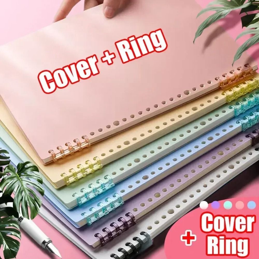 Binder A4 Lever - 4 stuks PP losbladige boekomslag A4