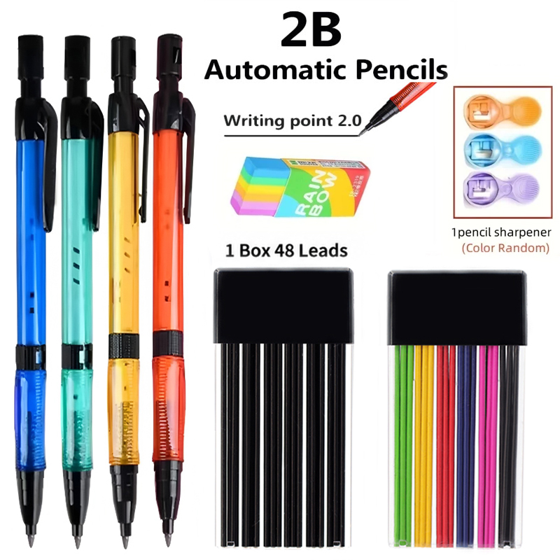Staedtler Pencil Lumocolor - 2,0 mm mechanische potloodset met 2B