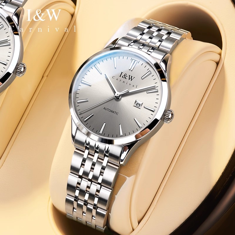 Paper Weight Crystal - CARNAVAL Merk Luxe Mechanisch Horloge voor