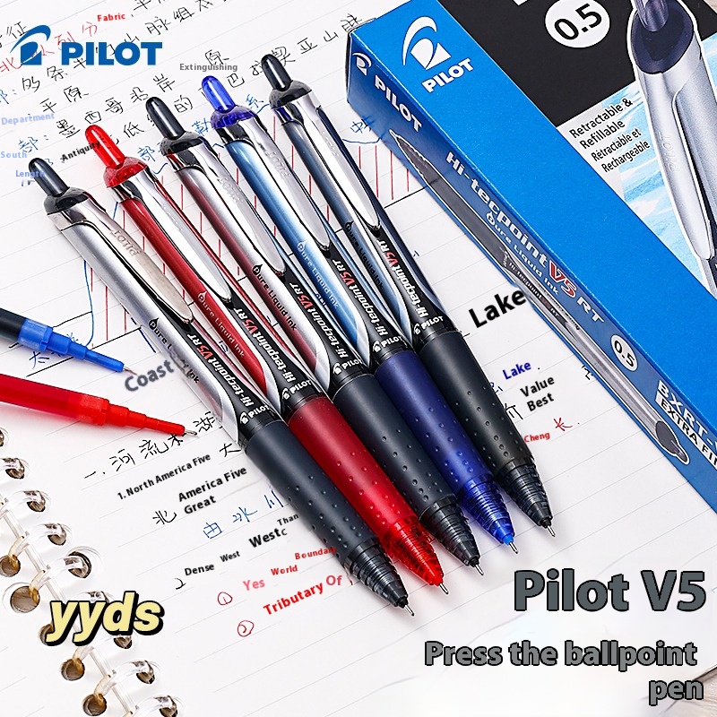 Pilot BXRT-V5 intrekbare gelpe - Pilot Pen V5 recensie en prijs