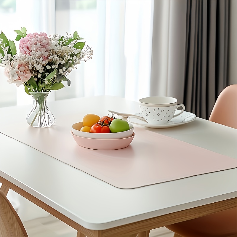 1pc grote kunstleer muismat, a - Leather Desk Pad recensie en prijs