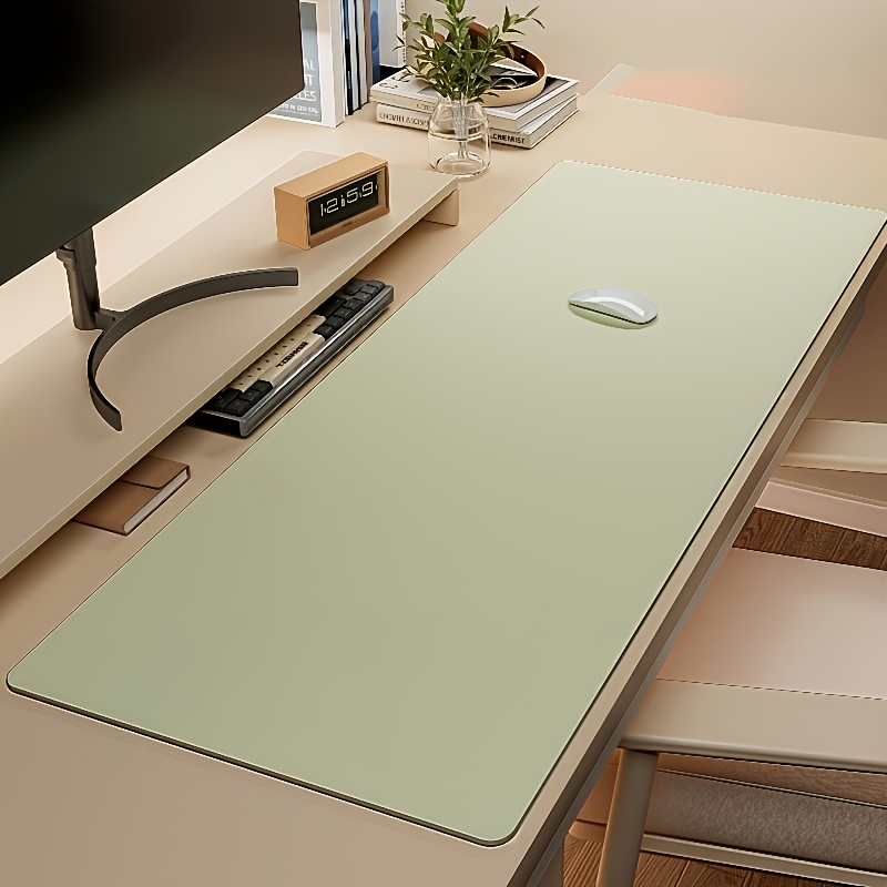 1pc grote kunstleer muismat, a - Leather Desk Pad recensie en prijs
