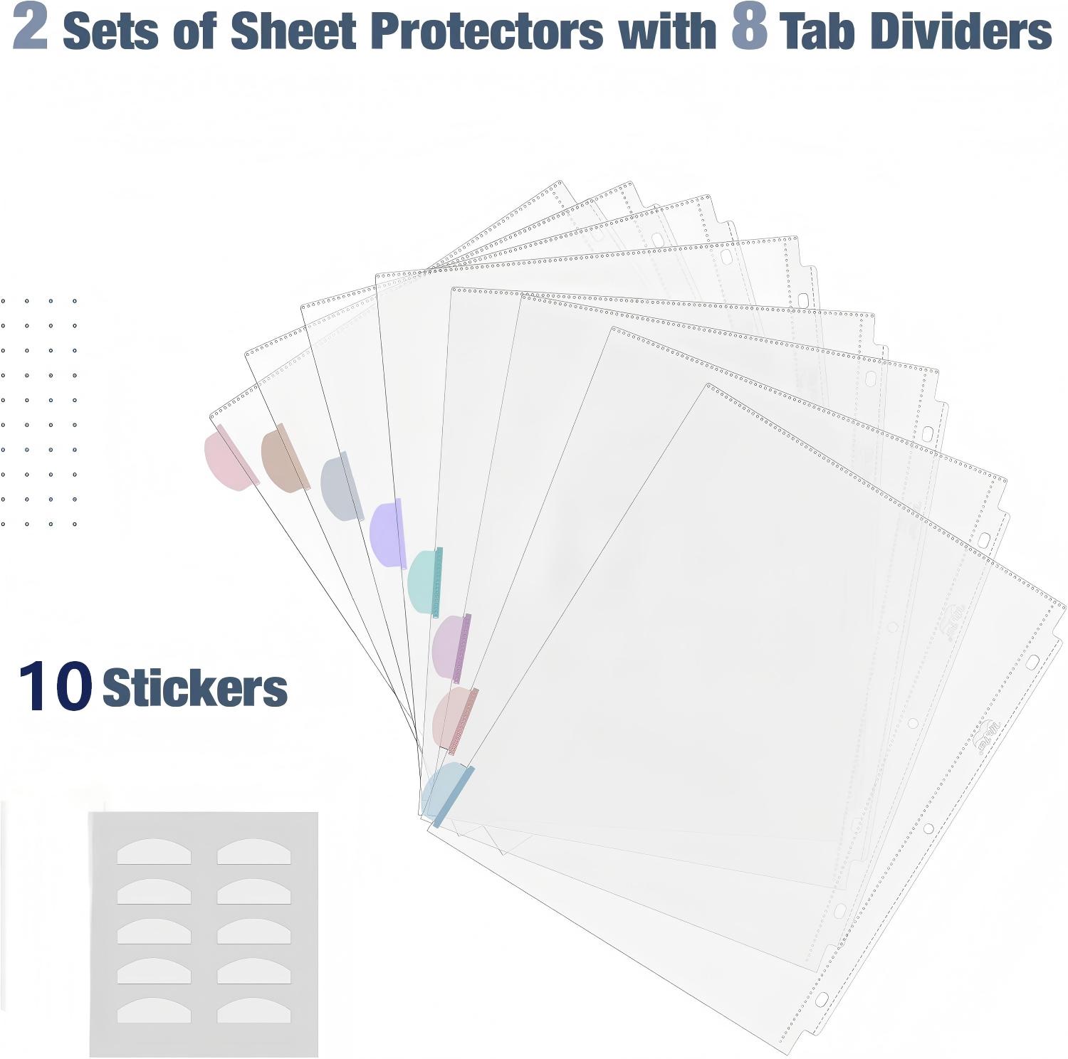 A4 Transparante Bladbeschermer - Tab Divider A4 recensie en prijs