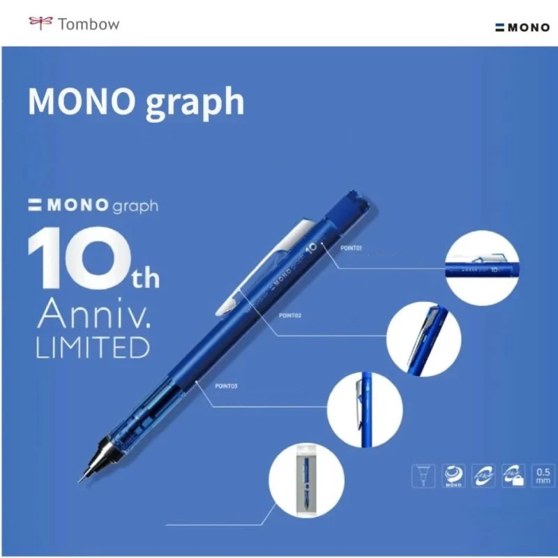 JapanTombow 10e verjaardag Lim - Staedtler Pencil Lumocolor recensie en prijs