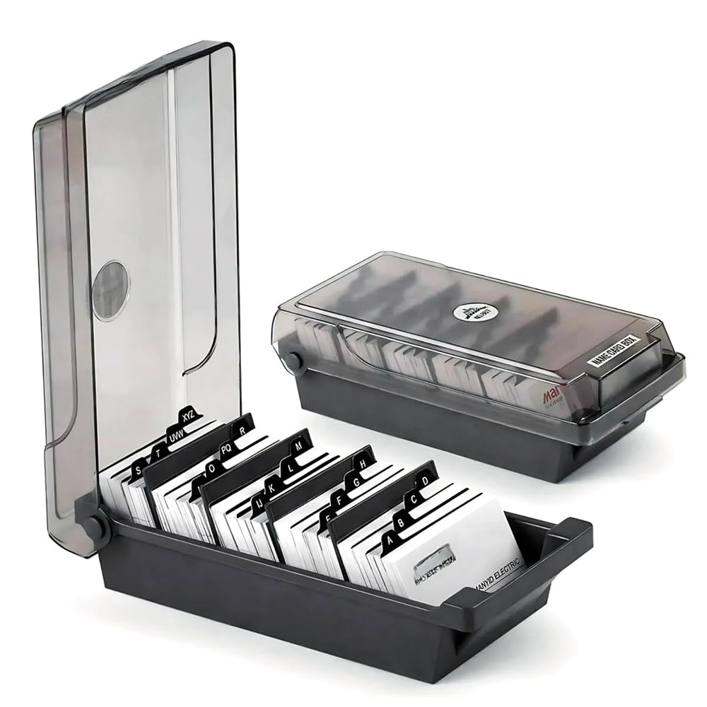 Desktop visitekaartjesdoos, gr - Card Index Box recensie en prijs