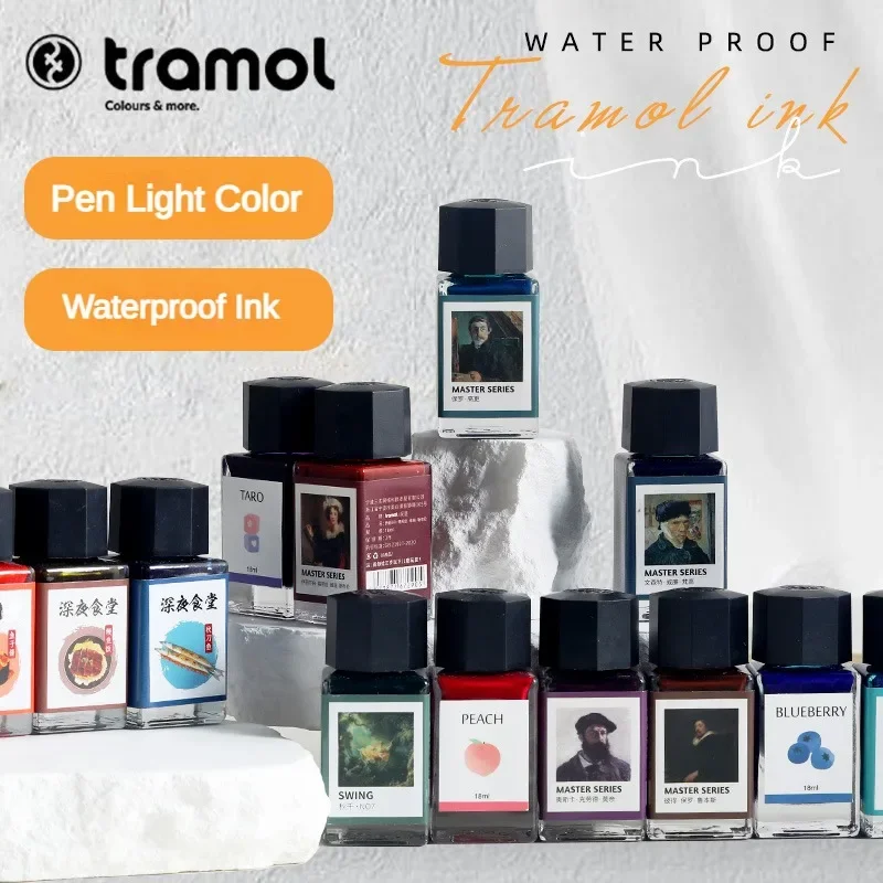 Tramol 26 Kleuren 18 ml Versch - Fountain Pen Bottled Ink recensie en prijs
