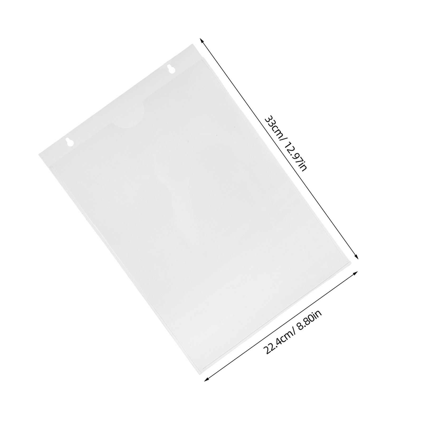 Transparante wandgemonteerde a - Magazine Holder Rack recensie en prijs