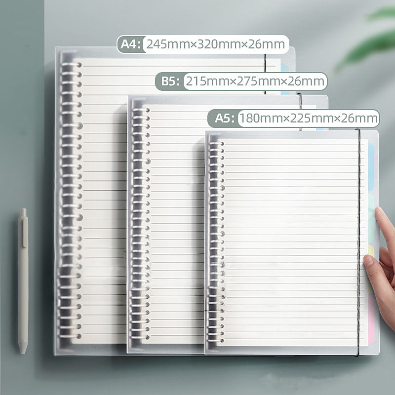 A5/B5/A4 Binder Notitieboekjes - Binder A4 Lever recensie en prijs