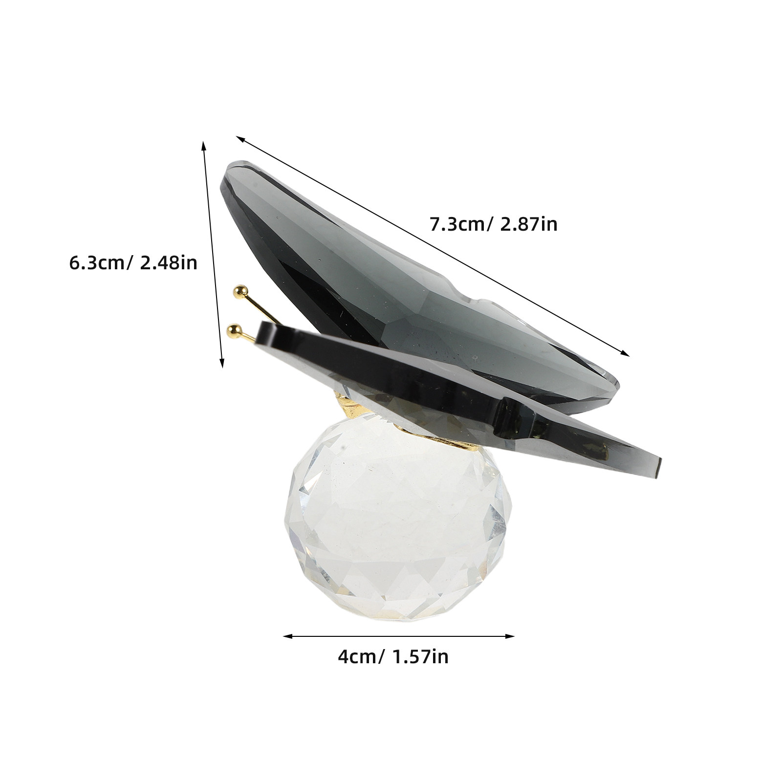 Helder Kristallen Vlinder Papi - Paper Weight Crystal recensie en prijs