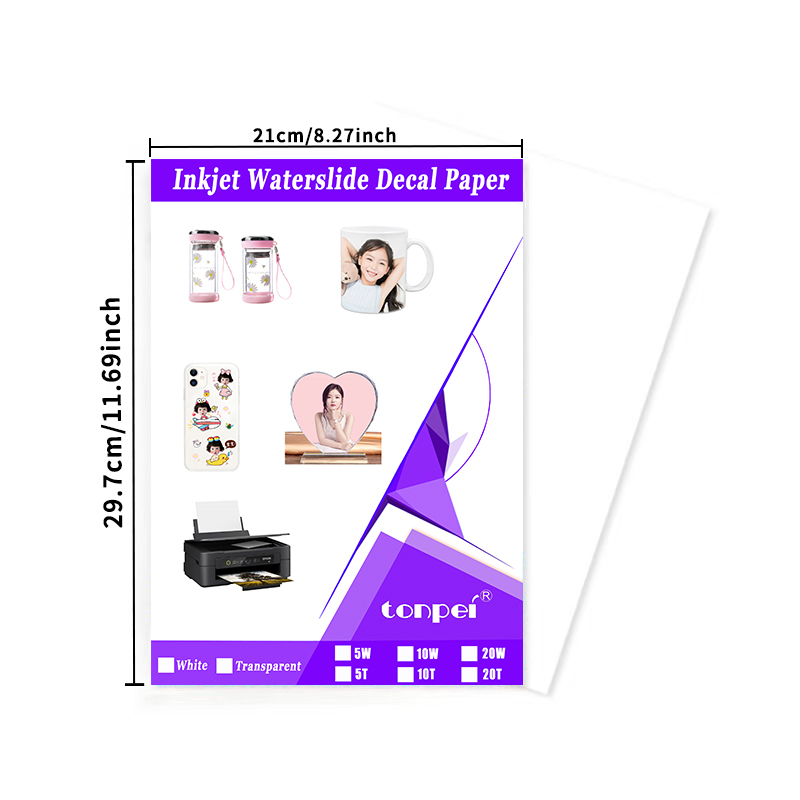 10/20 Vellen A4 Inkjet Watergl - Ink Blotter Paper recensie en prijs