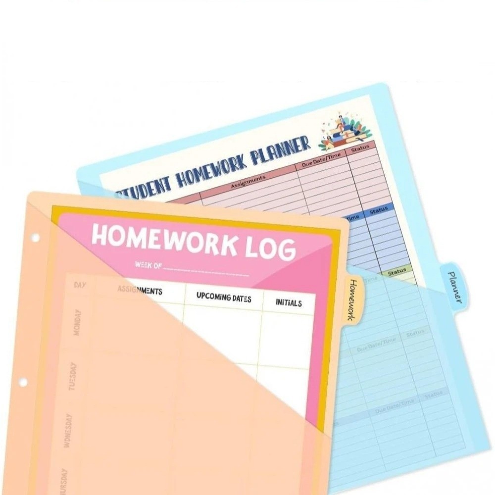 8 stuks Duurzame A4 Pastel Bin - Tab Divider A4 recensie en prijs