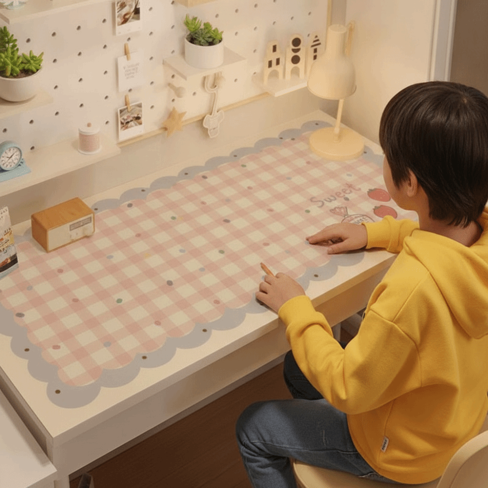 Studeerkussen Cartoon bureauma - Leather Desk Pad recensie en prijs