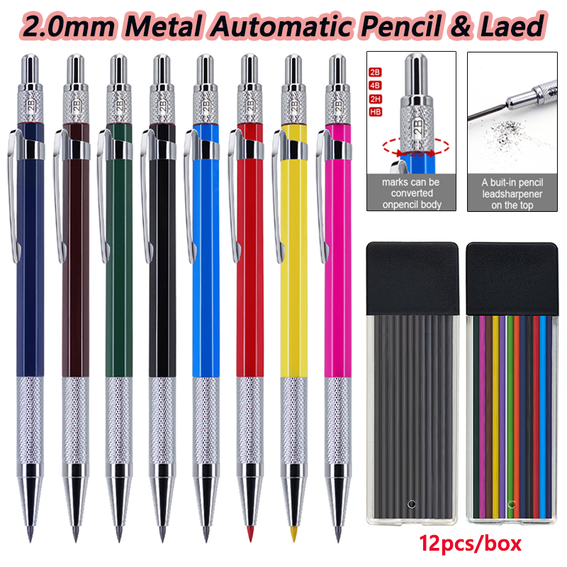 Nieuw veelkleurig metalen mech - Staedtler Pencil Lumocolor recensie en prijs
