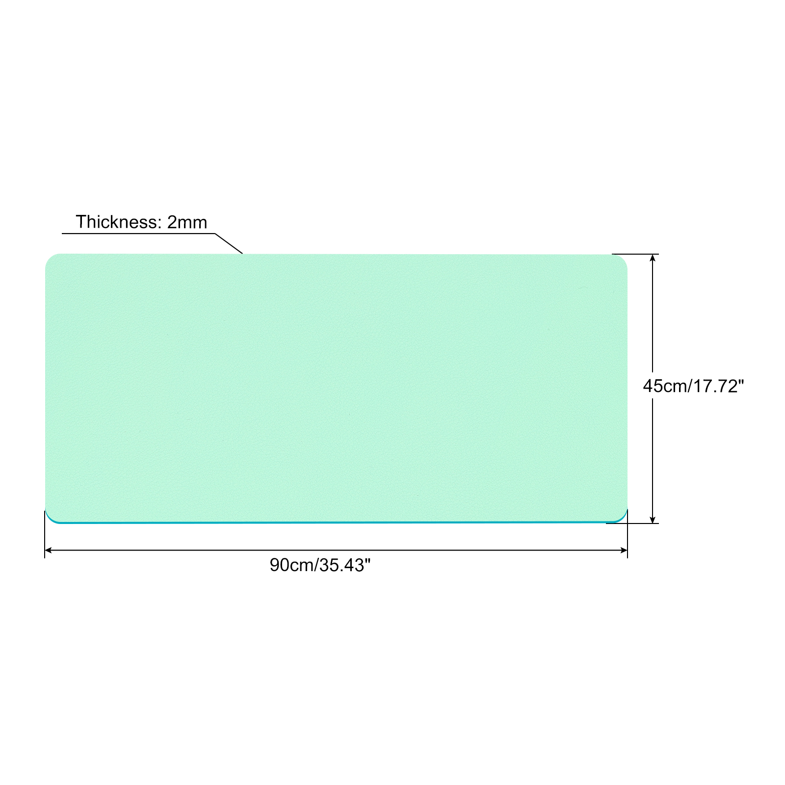 Kantoor Bureau Mat Beschermer  - Leather Desk Pad recensie en prijs