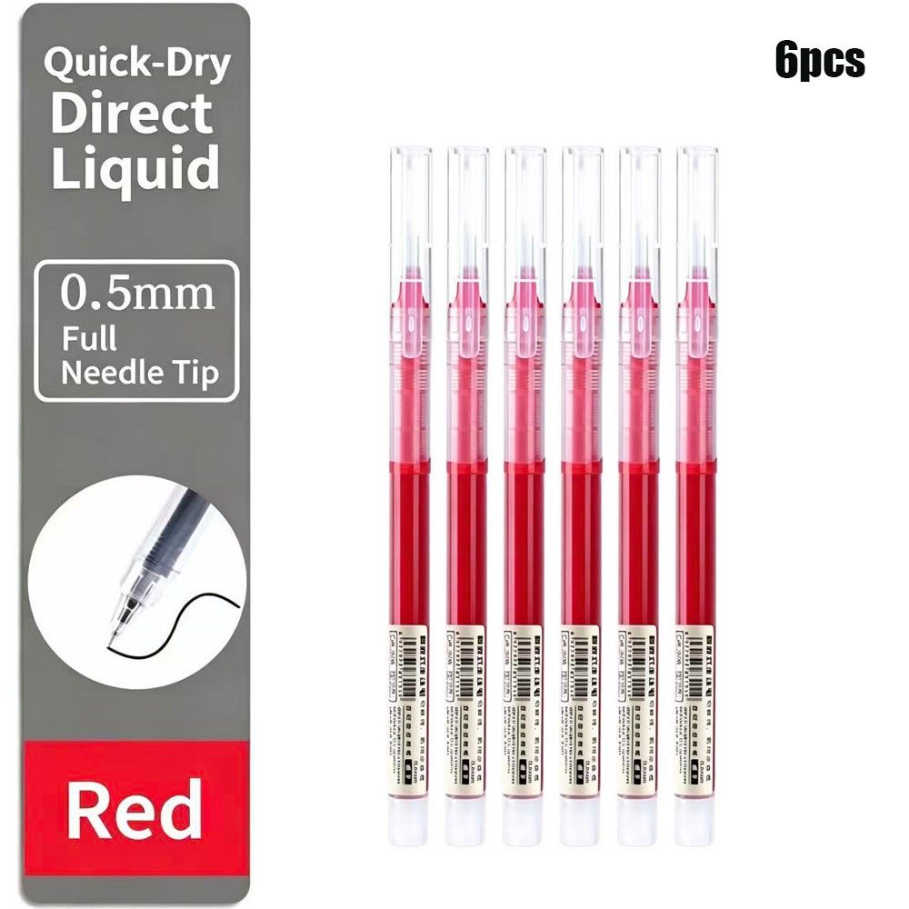 6 Pack Click Gel Pennen 0.5mm  - Gel Refill Pack recensie en prijs