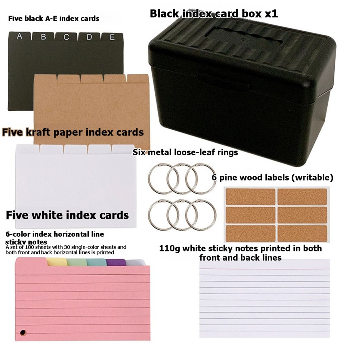 828 Mega Sale 3x 5 Indexkaarth - Card Index Box recensie en prijs