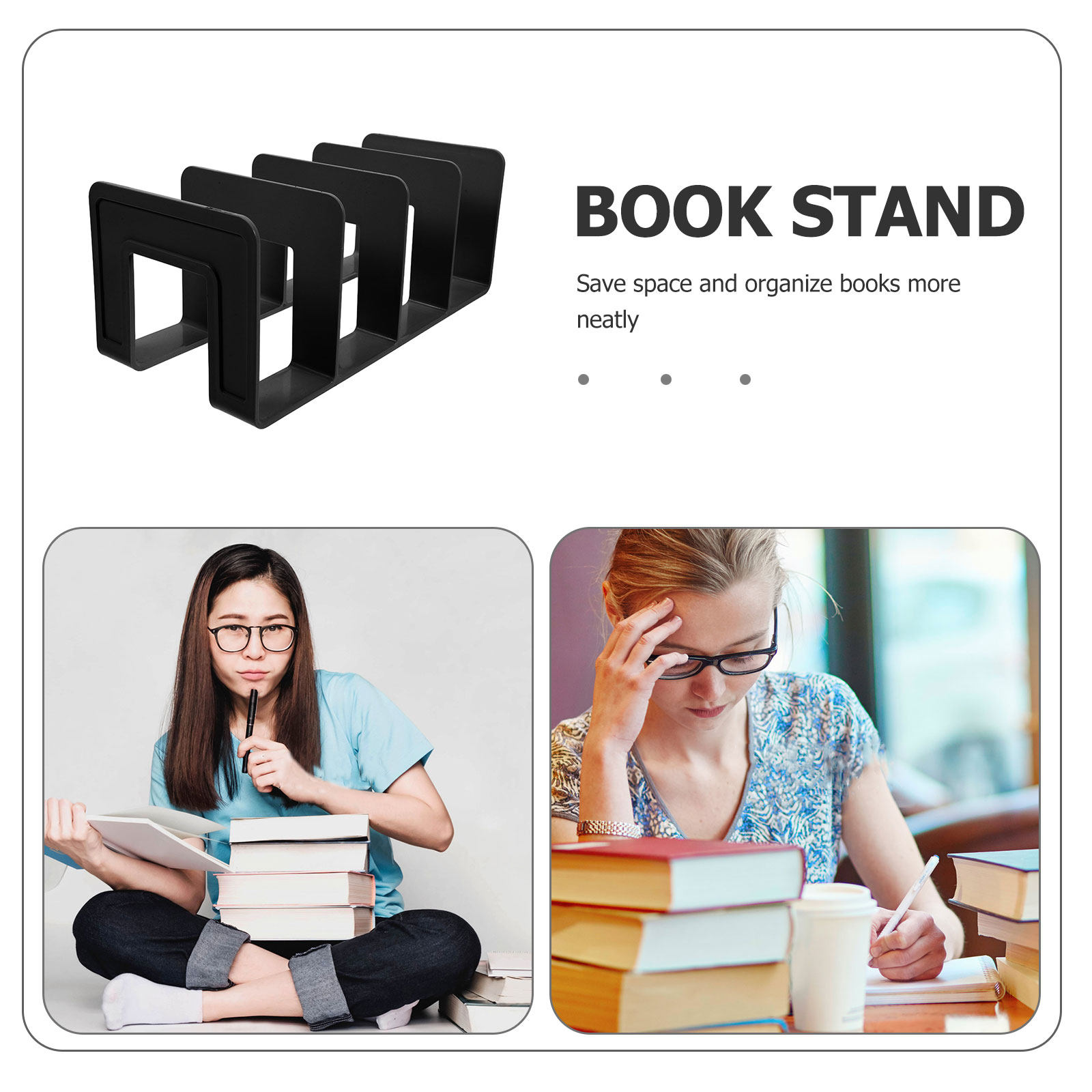 Boekenhouder voor plank, burea - Magazine Holder Rack recensie en prijs