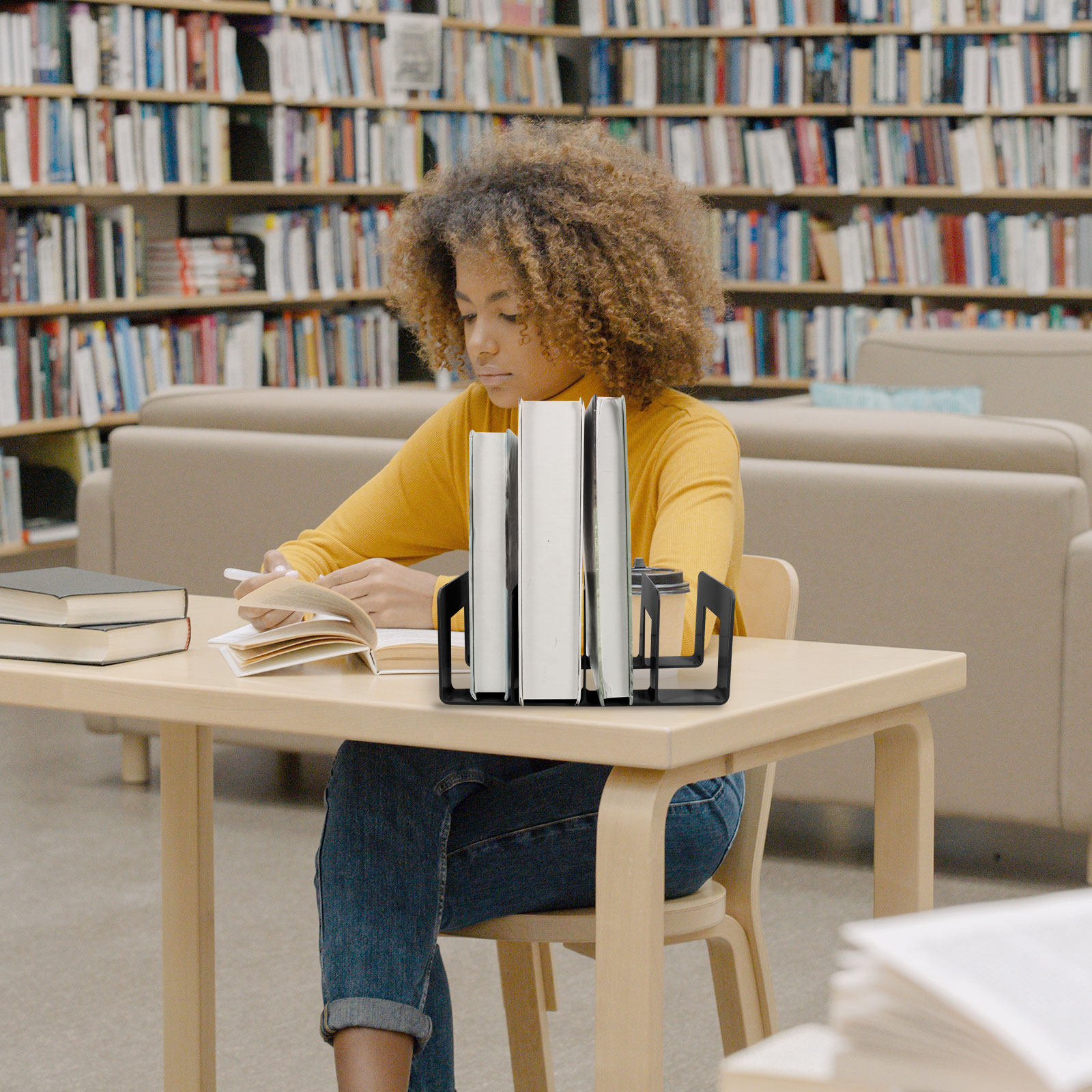 Boekenhouder voor plank, burea - Magazine Holder Rack recensie en prijs