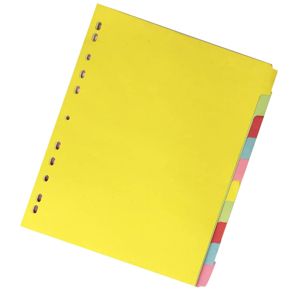 12 stuks A4 indexbladen met 11 - Tab Divider A4 recensie en prijs