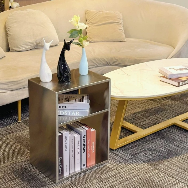 Roestvrijstalen salontafel uit - Magazine Holder Rack recensie en prijs