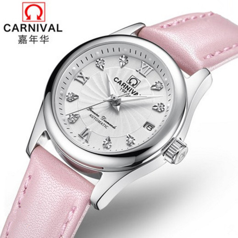 Carnaval Vrouwen Horloges Top  - Paper Weight Crystal recensie en prijs